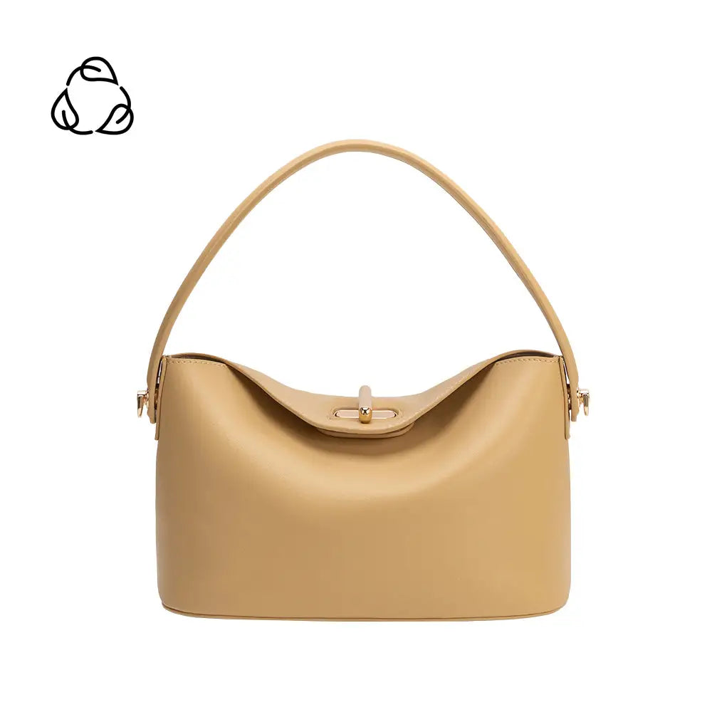 Lana Wheat Recycled Vegan Leather Crossbody Bag