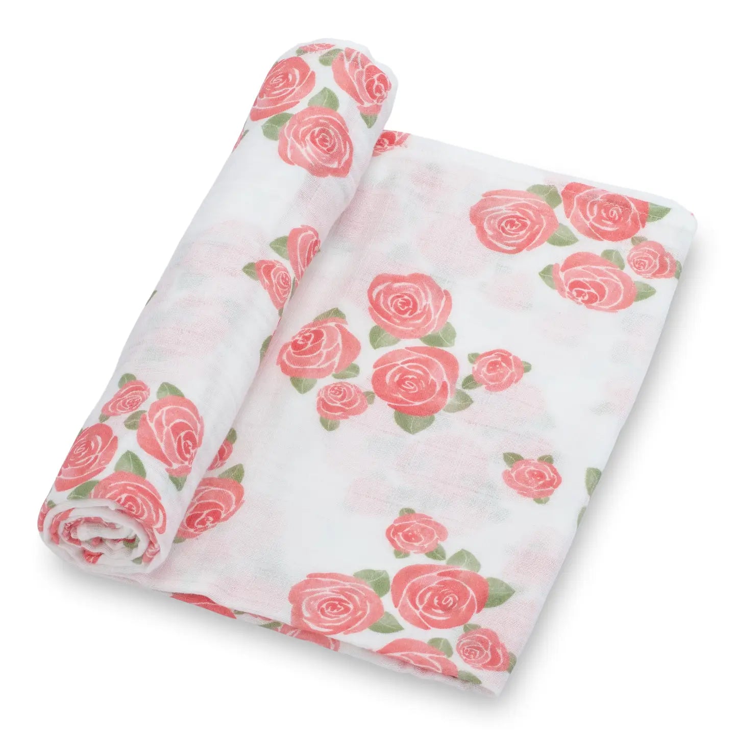 Blooming Elegance Baby Muslin Swaddle Blanket
