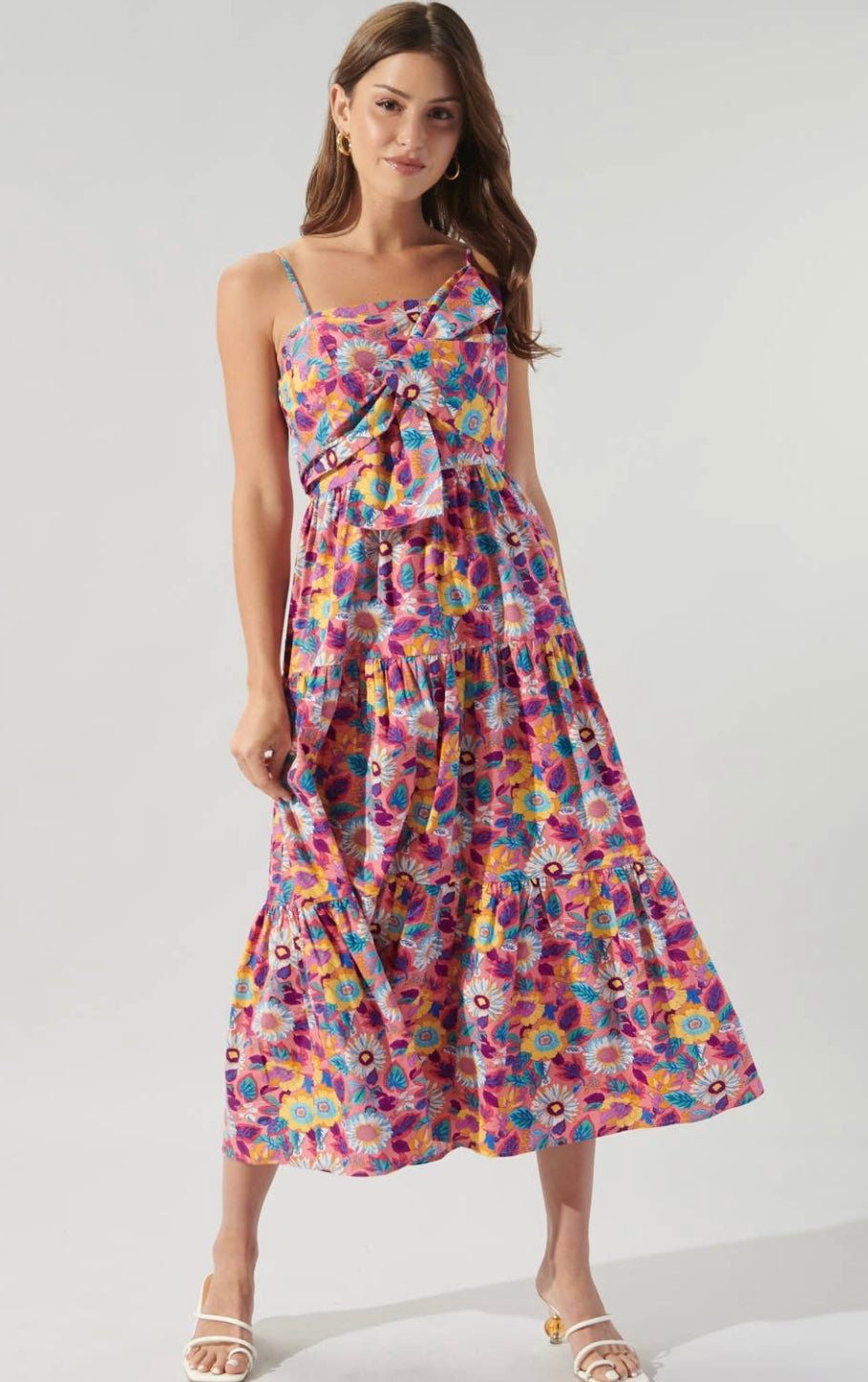 Floral Poplin Maxi