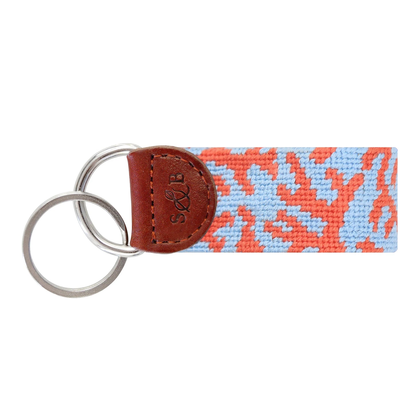 Blue Coral Keychain