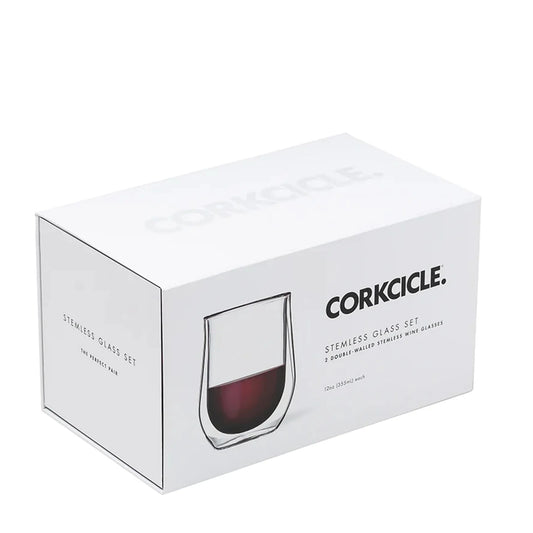 Stemless Double Pack Grey