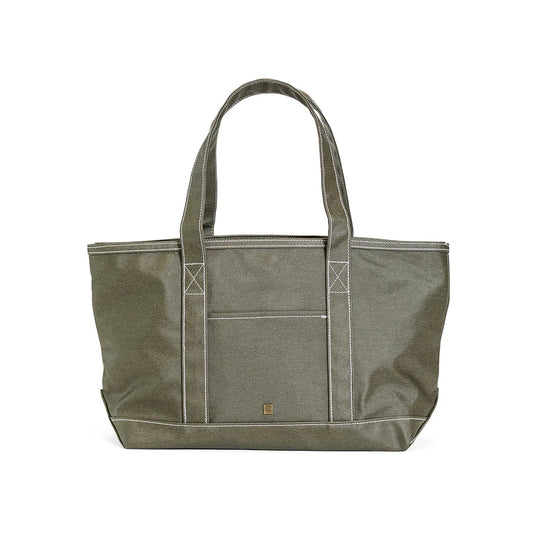 MEDIUM TOTE - Coated Canvas OLIVE