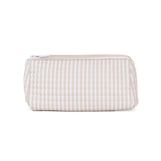 QUILTED POCHETTE BAG - PIMLICO STRIPE PINK