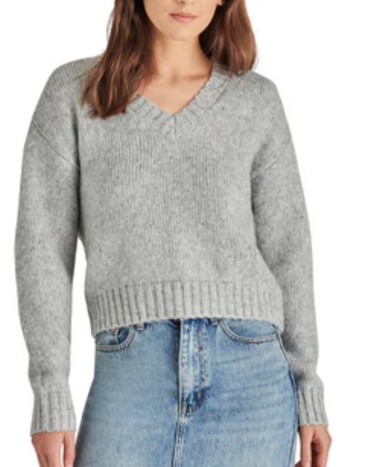 Steve Madden Houston Sweater Heather Grey