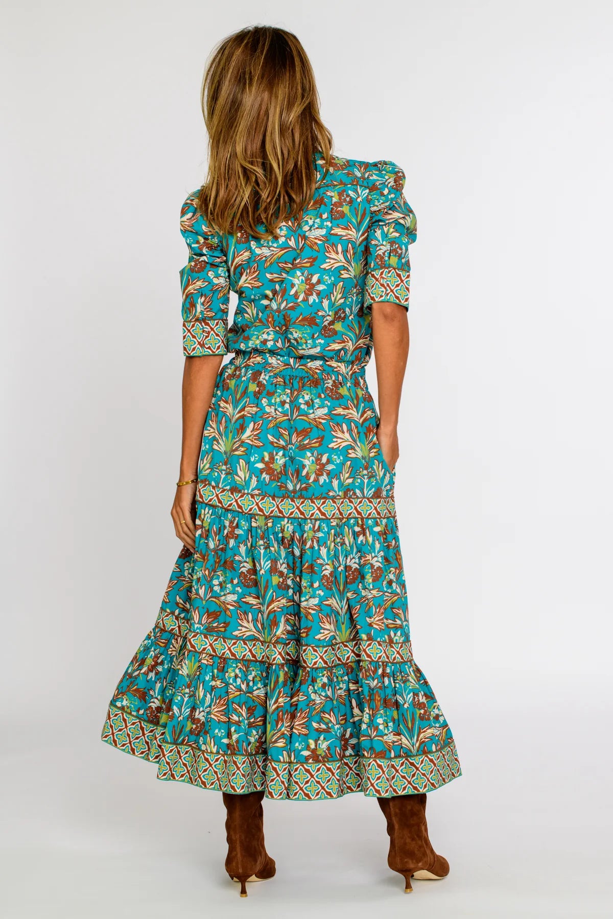 Ruthie Top Grandeur Turquoise