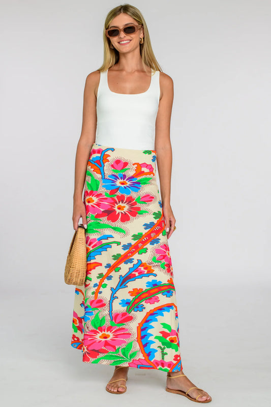Anita Skirt in Scroll With It Large Scale