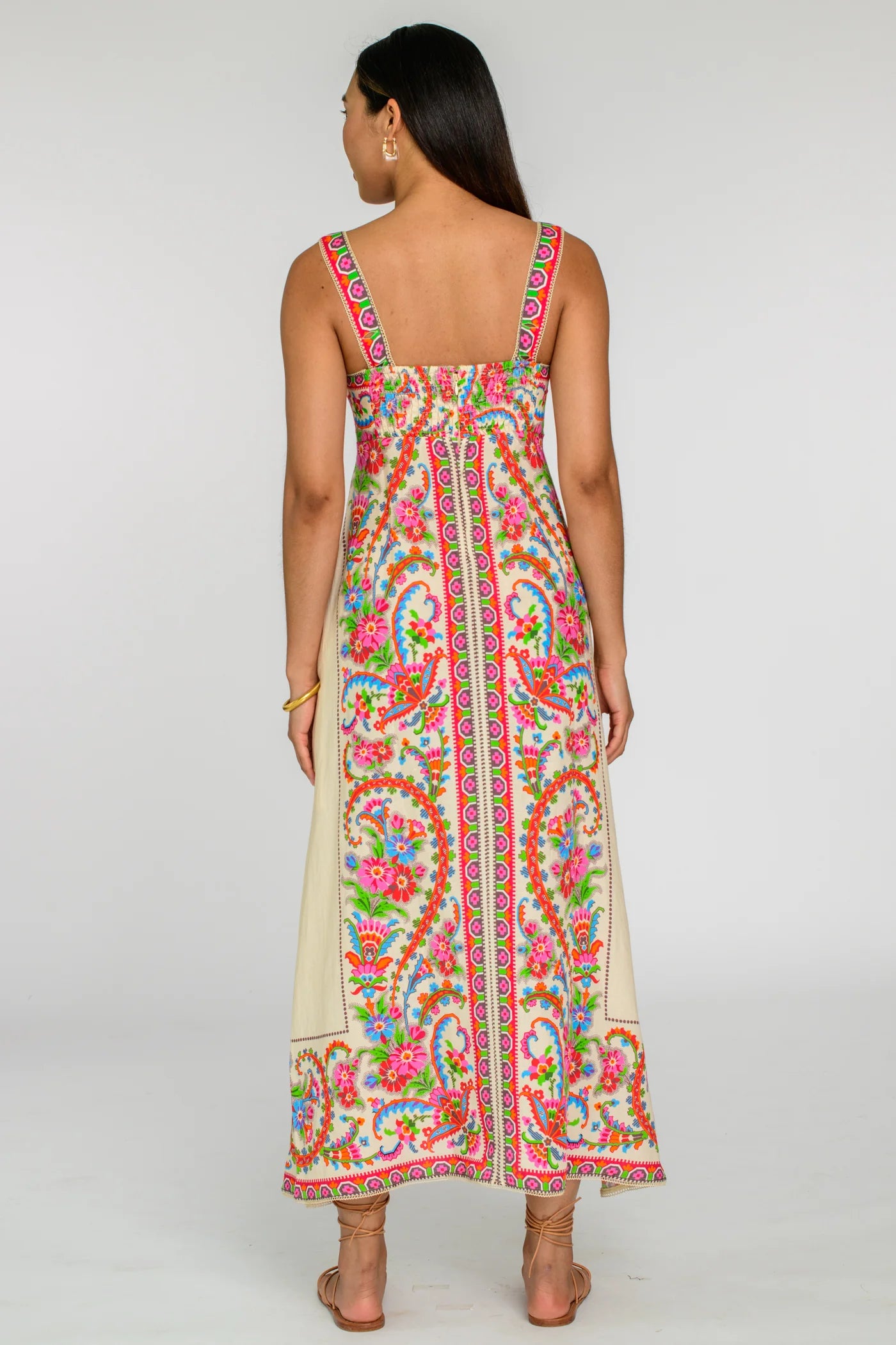 Annalisa Dress in Scroll with It
