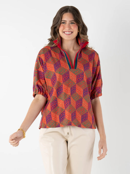 Poppy Top Vintage Monogram