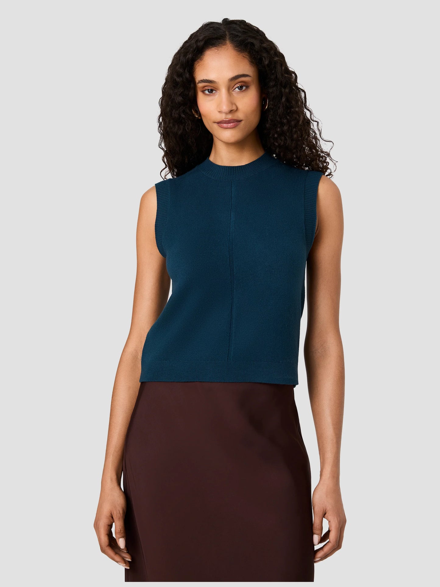 Babysoft Crew Neck Sleeveless Top