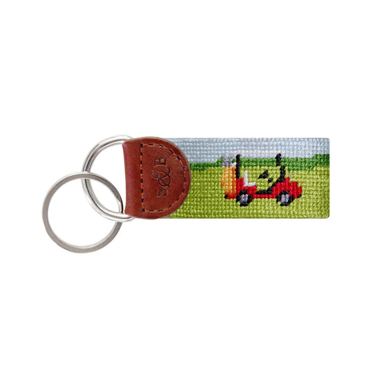 Gold Cart Key Fob