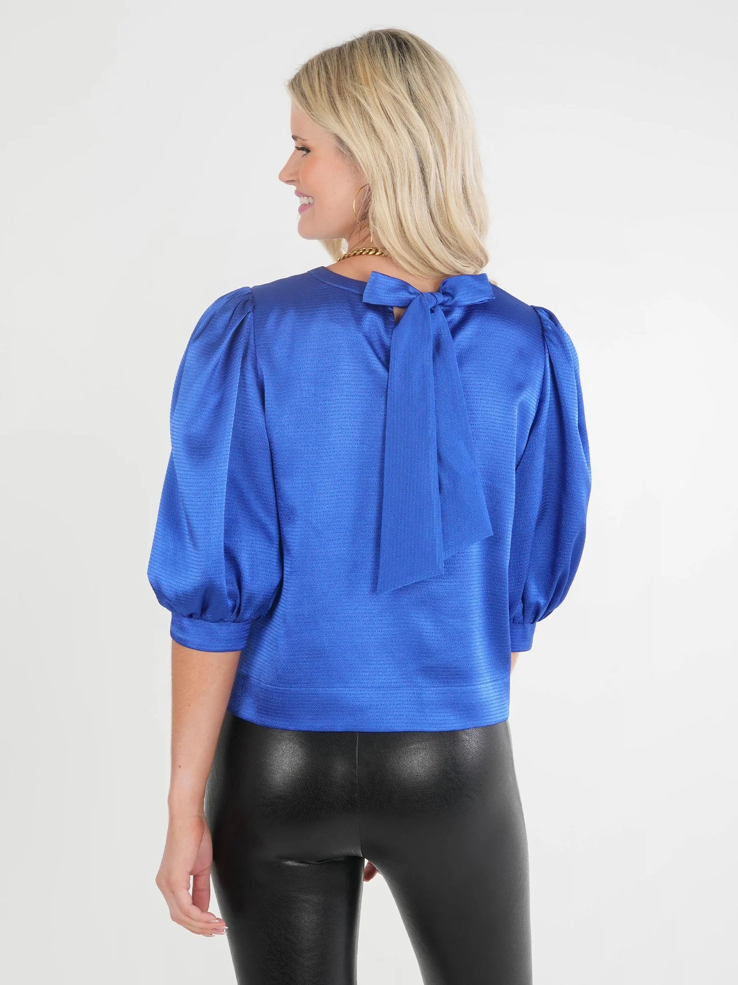 Bella Top in Dazzling Blue