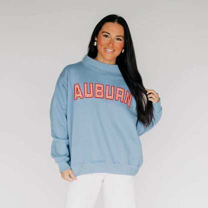 Auburn Mockneck Sweatshirt