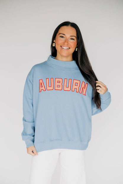 Auburn Mockneck Sweatshirt