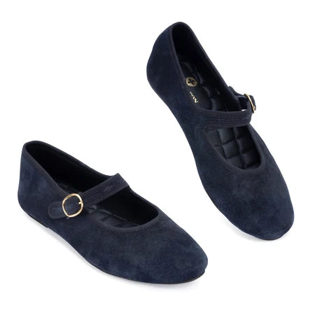 Dallas Navy Suede