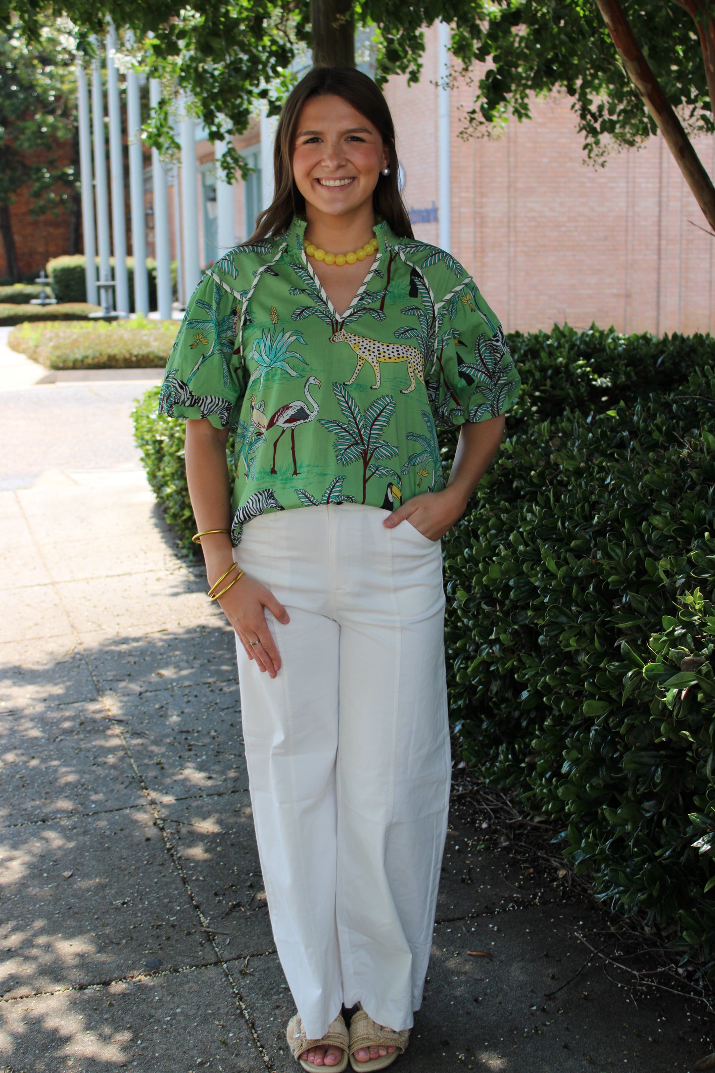 Animal Print Top