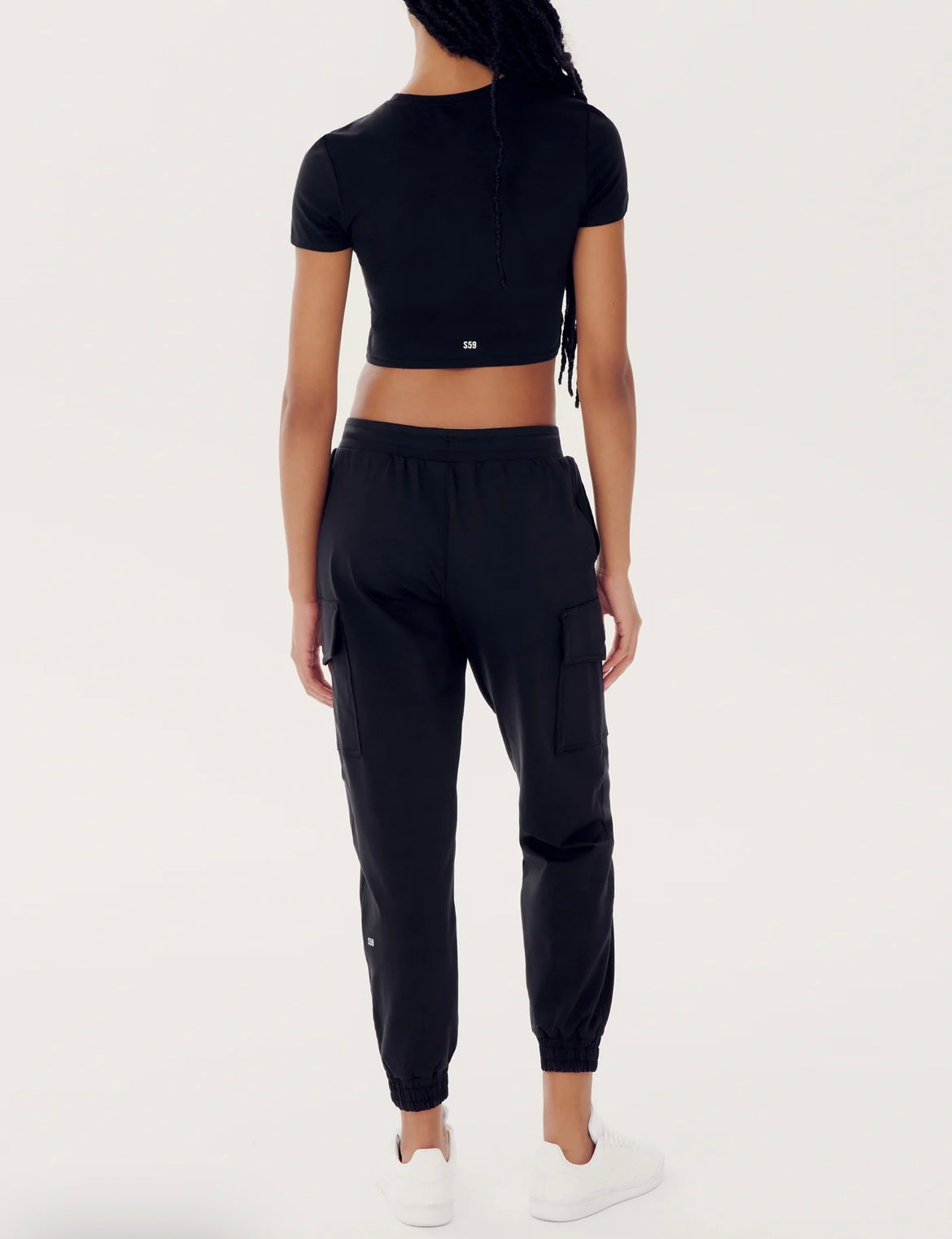 Supplex Cargo Pants in Black