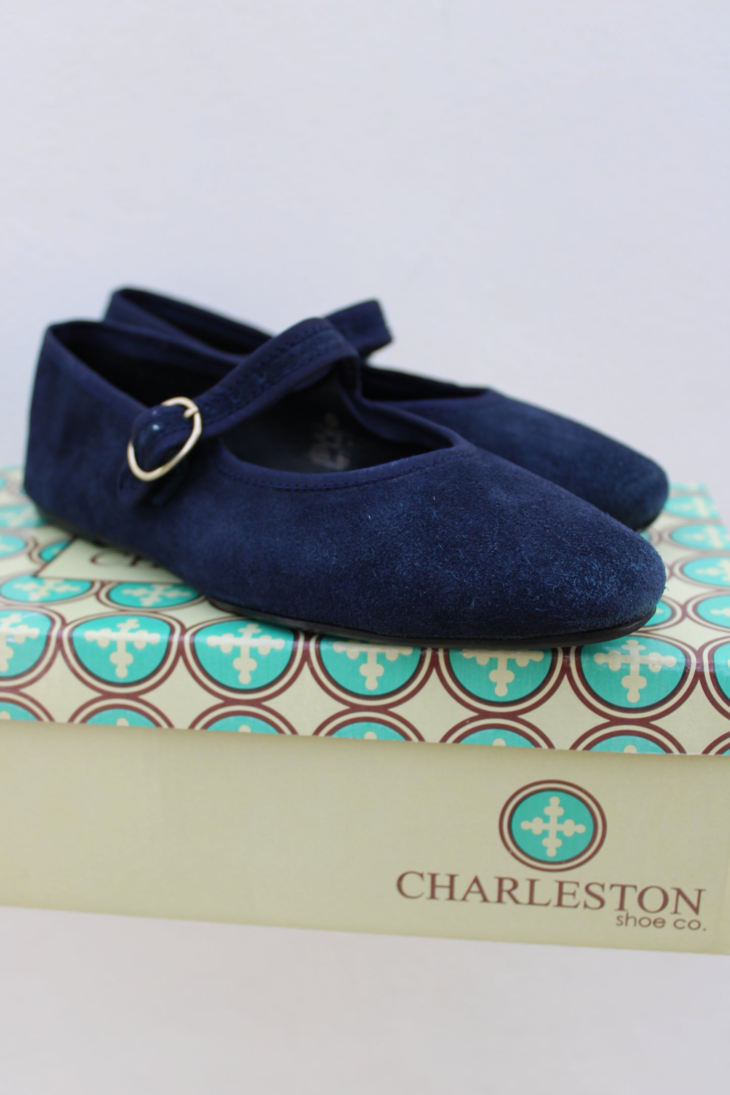 Dallas Navy Suede