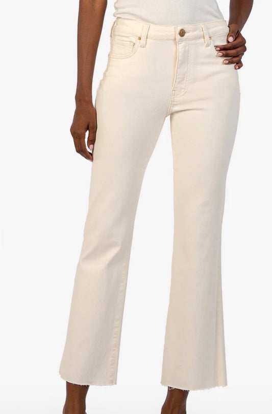 Kelsey High Rise Ankle Flare Jeans