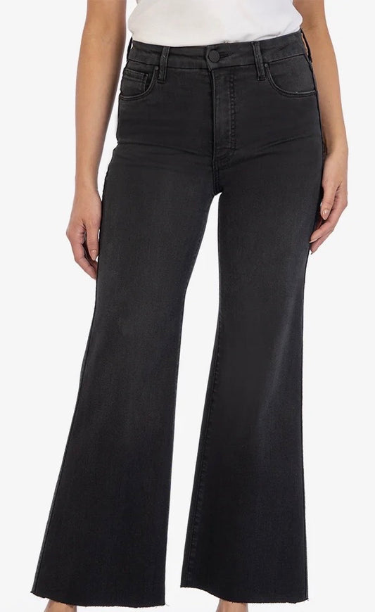 Meg Fab Ab High Rise Jeans in Black