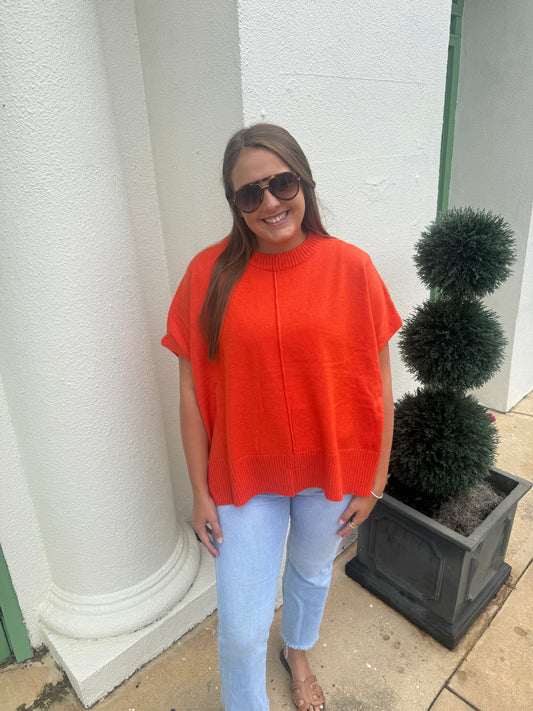 Gwyneth Caroline Orange Flame
