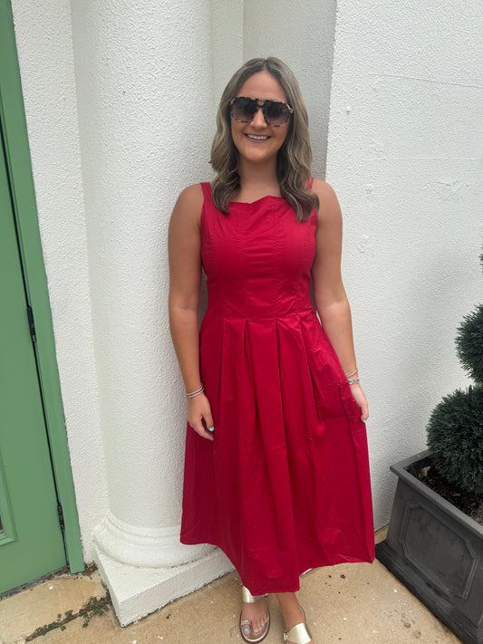 Crimson Maxi