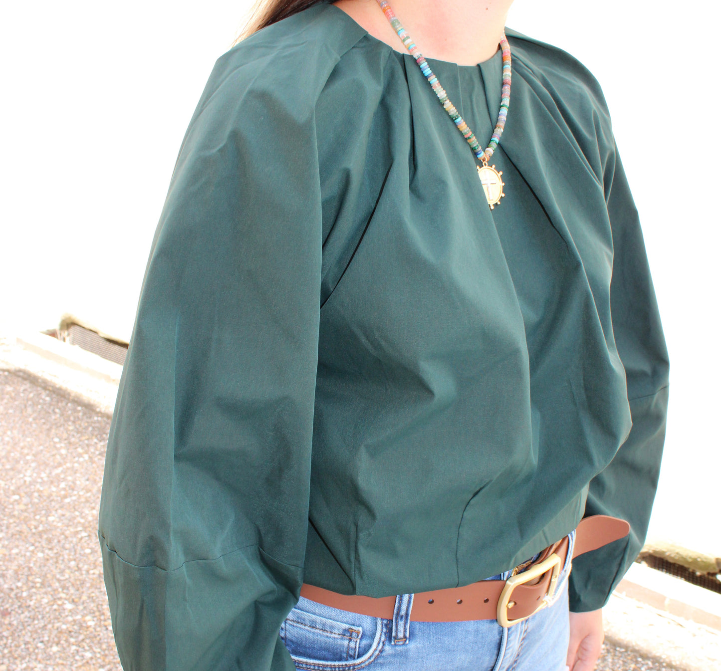 Hunter Green Top