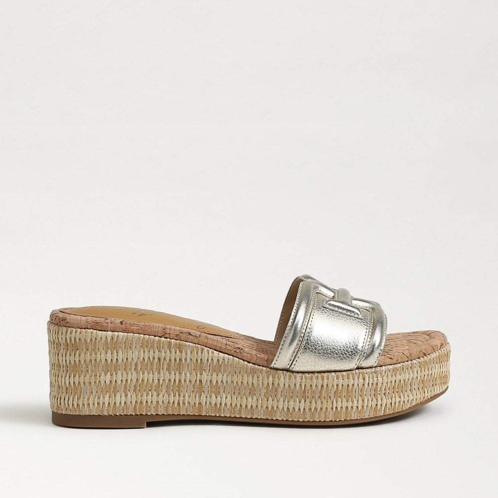 Pauleena Jute Metallic Espadrille Sandal