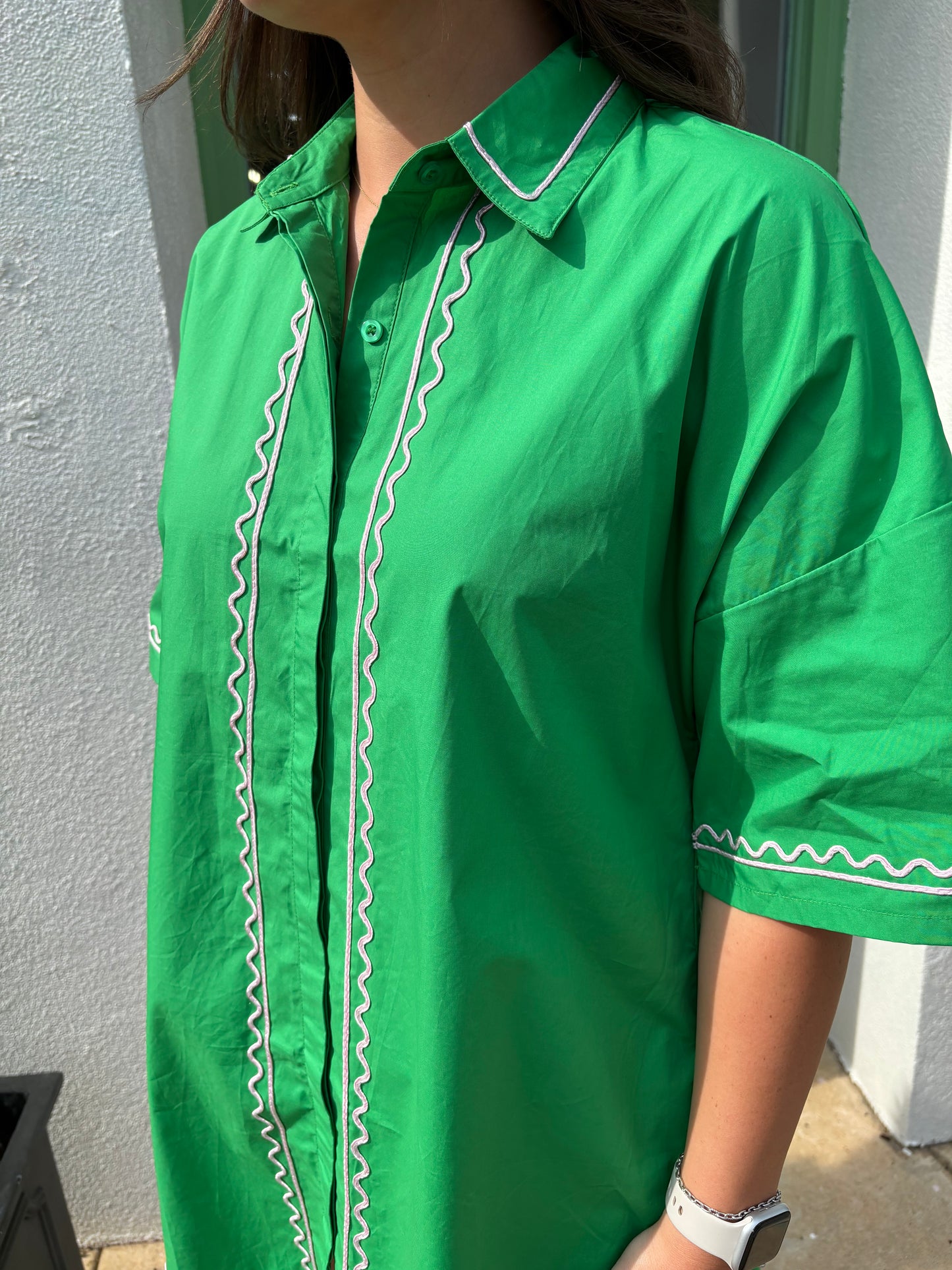 Shelby Dress Green