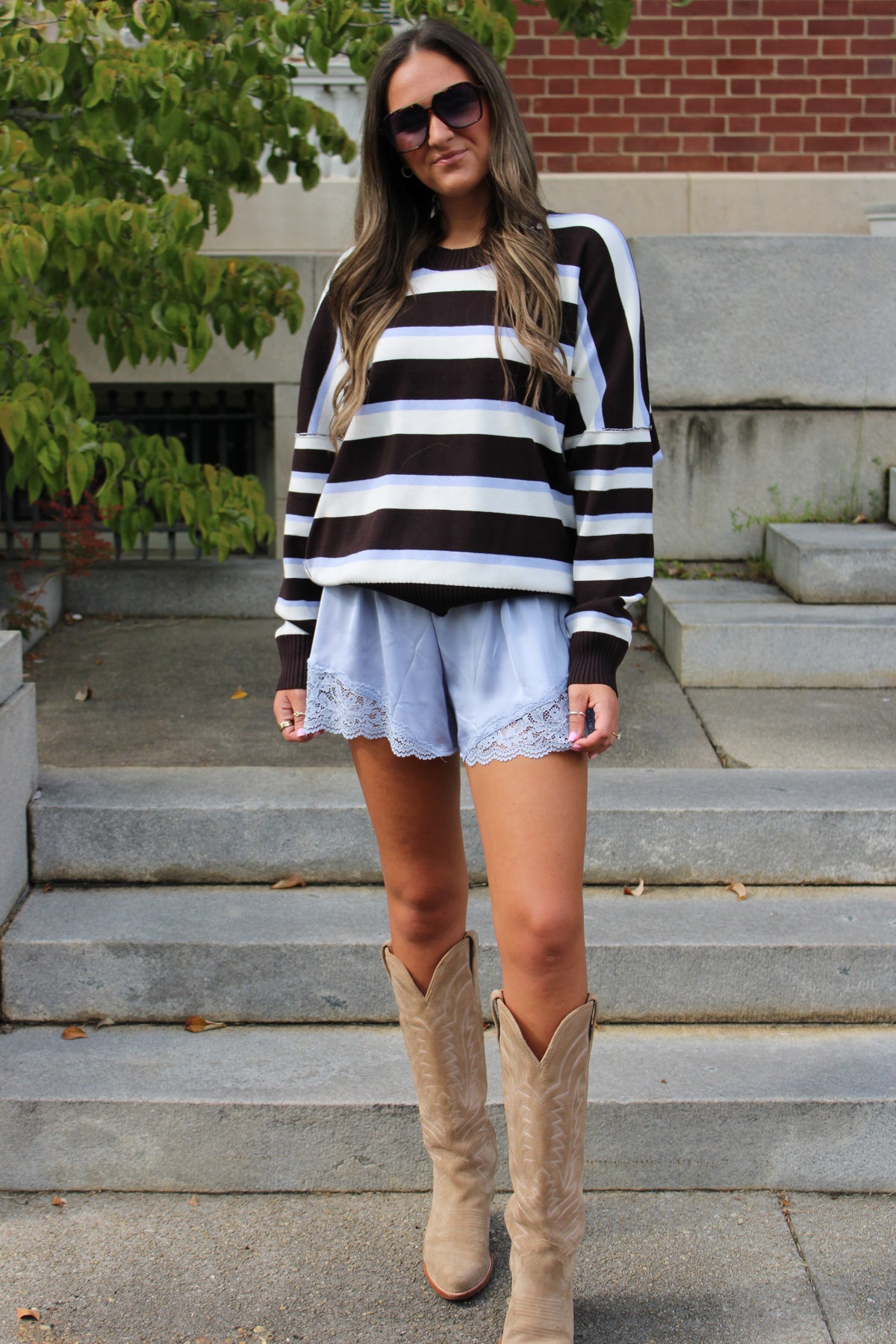 Striped Alma Pullover