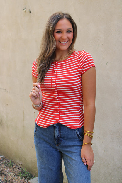Most Wanted Stripe Rib Cardigan