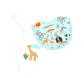 Giraffe Bib and Burp Cloth Set