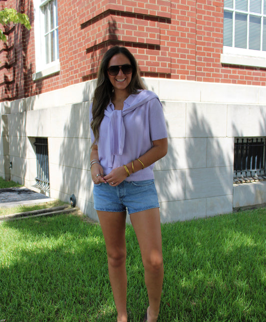 Clara Top Lavender