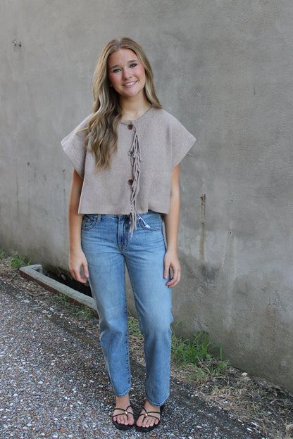 Sachi Vest Warm Wheat