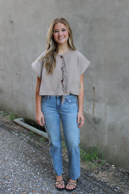 Sachi Vest Warm Wheat