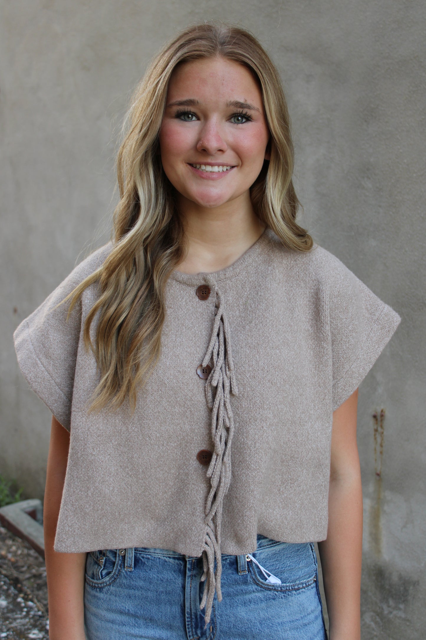 Sachi Vest Warm Wheat