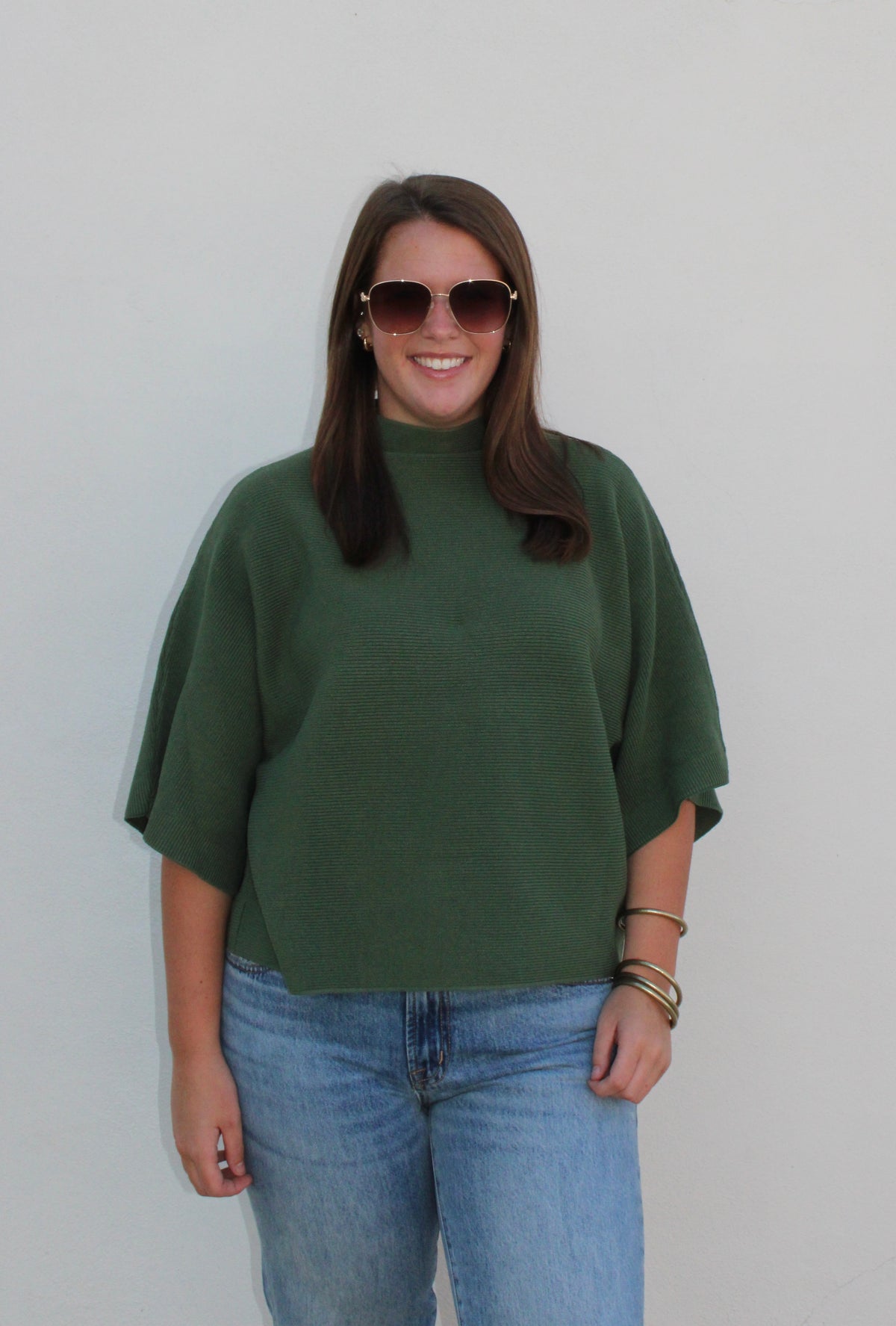 Olive Green Short Sleeve