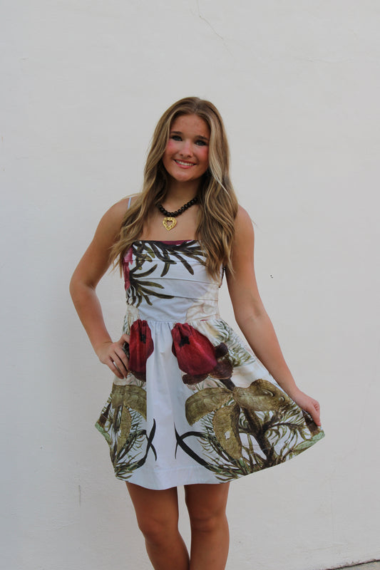 Jessica Strappy Mini Dress