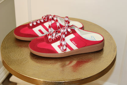 EASTER in RED MILK Backless Sneakers
