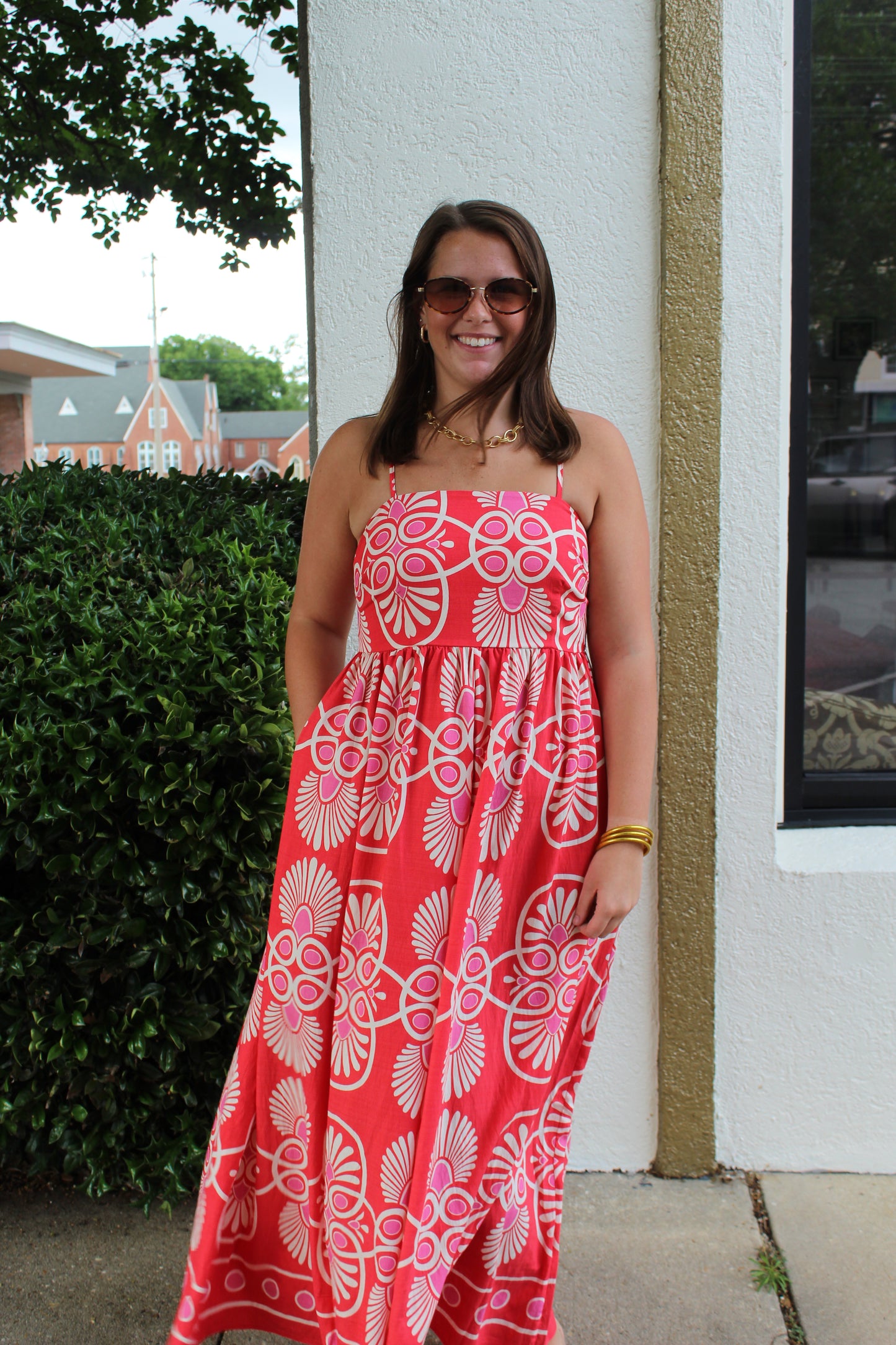 Festival Medallion Maxi Dress