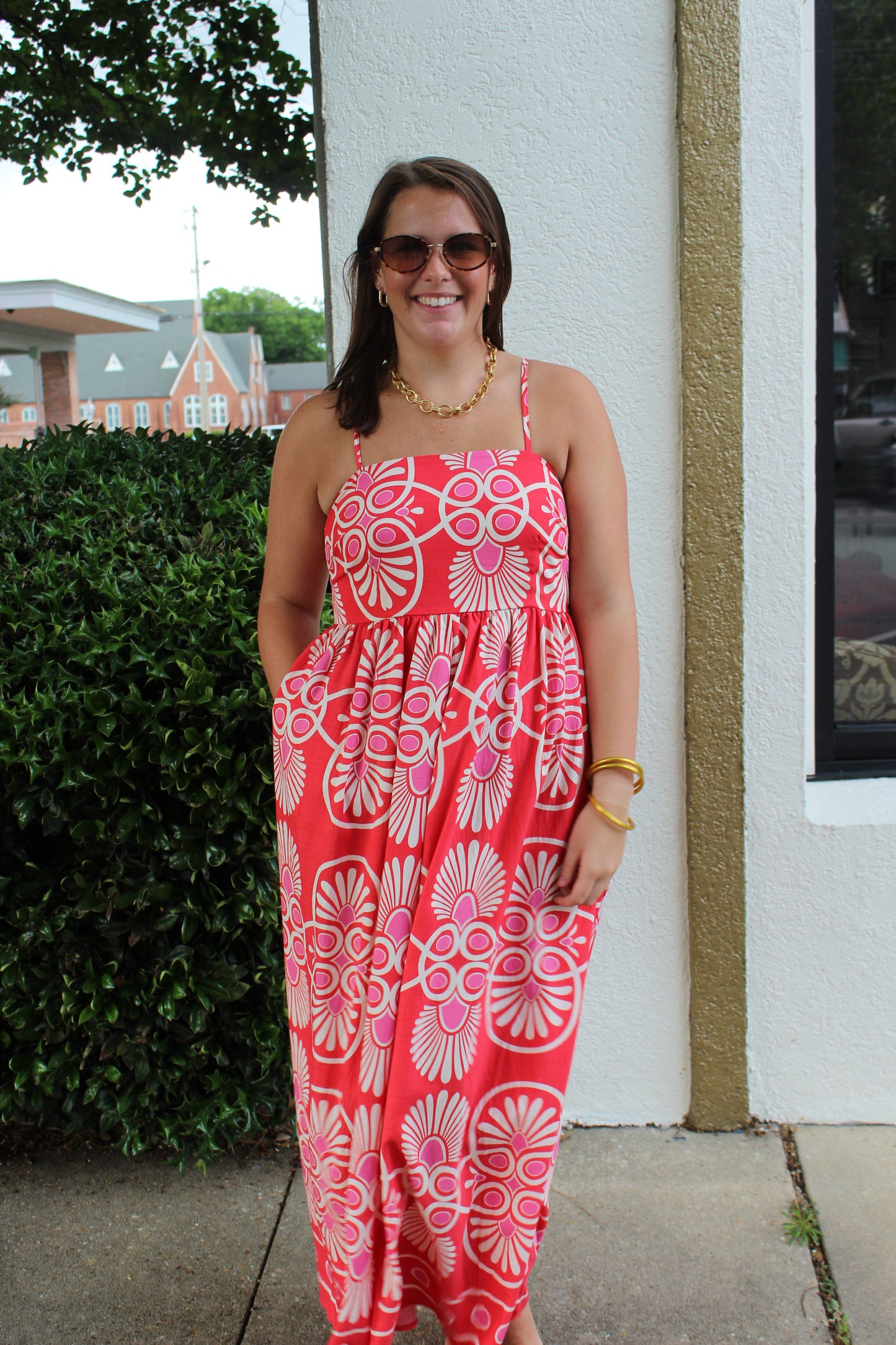 Festival Medallion Maxi Dress