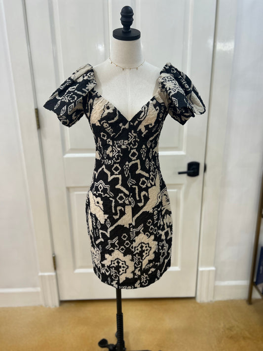 French Connection Deon Candra Jacquard Dress