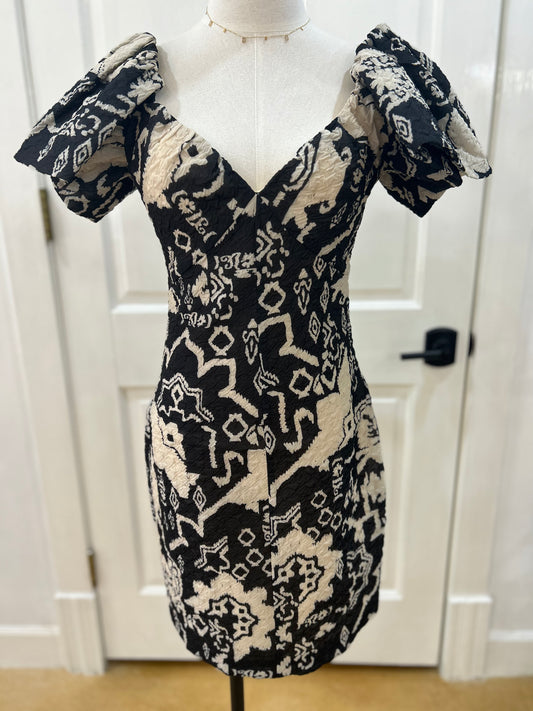 French Connection Deon Candra Jacquard Dress