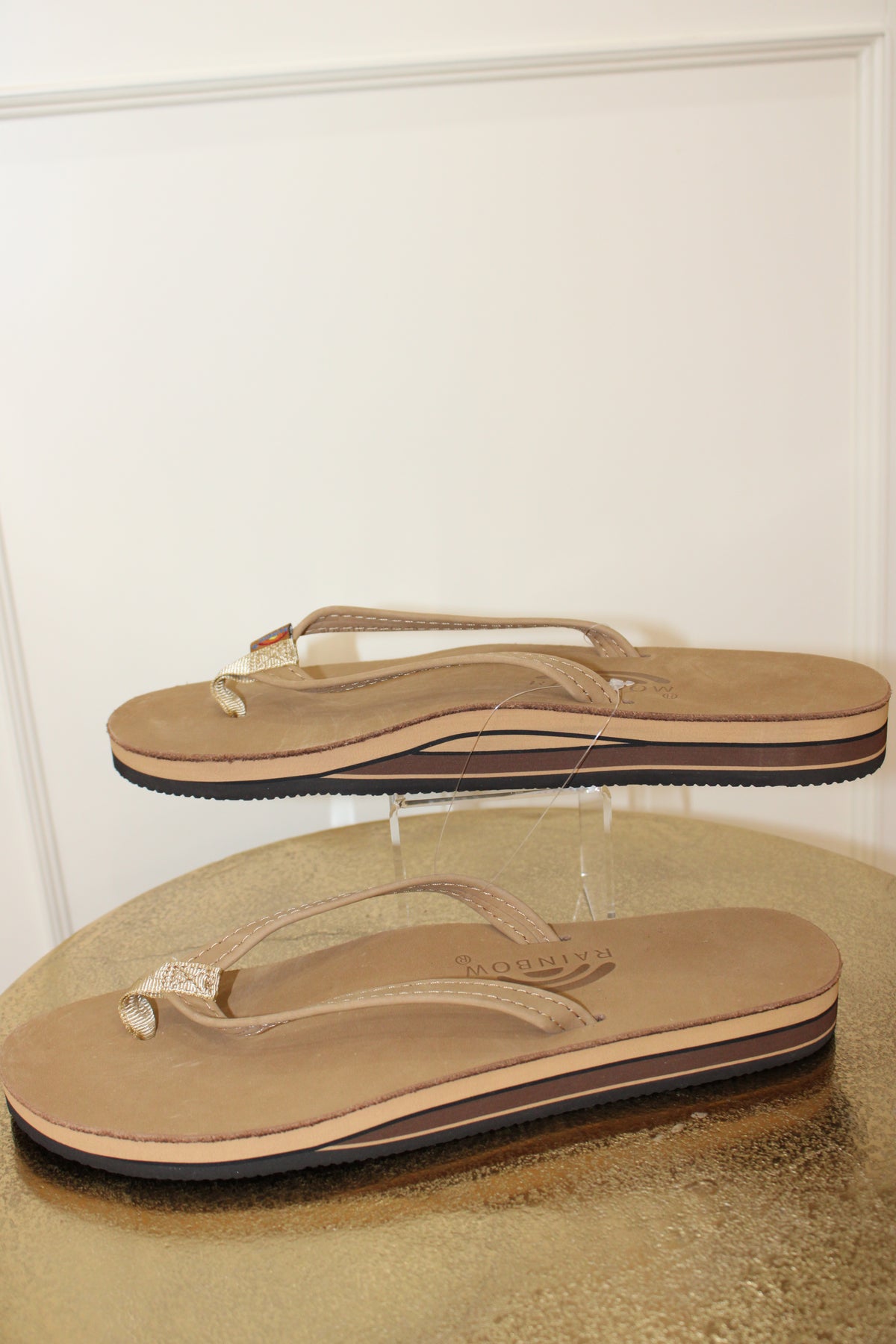 Double Layer Arch Support Premier Leather with a 1/2" Narrow Strap