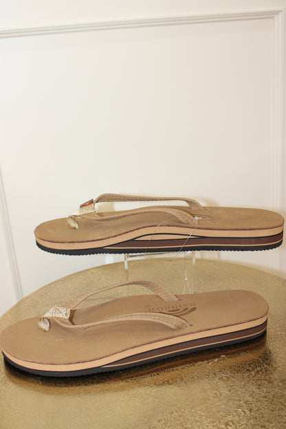Double Layer Arch Support Premier Leather with a 1/2" Narrow Strap