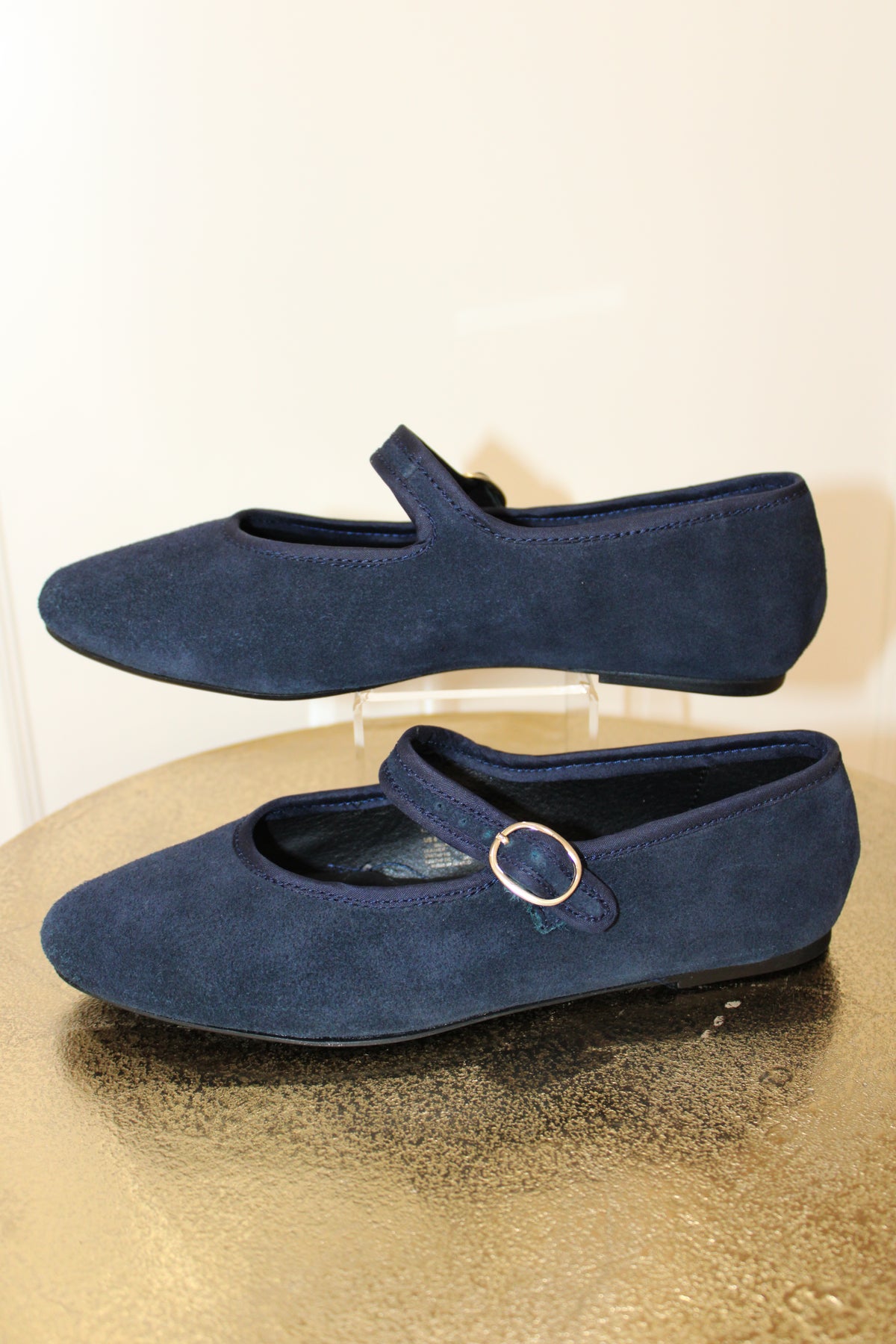 Dallas Navy Suede