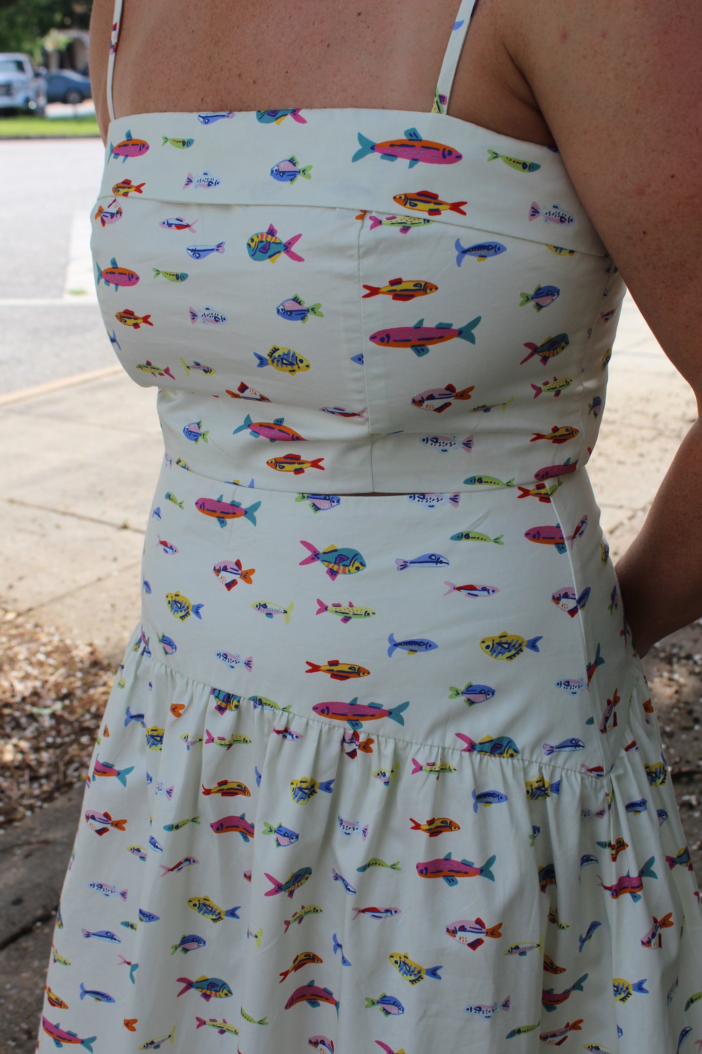 Fish Skirt Cream