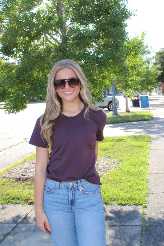 harley cotton boxy crewneck tee