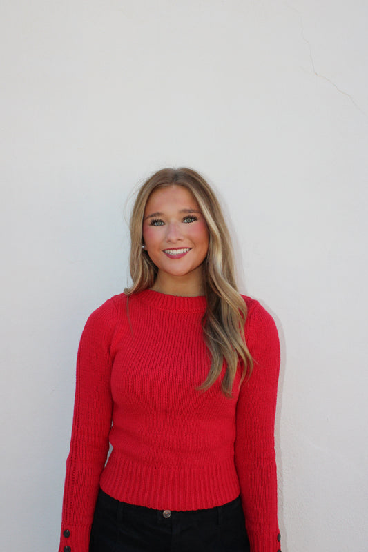 Mila Pullover in Salsa