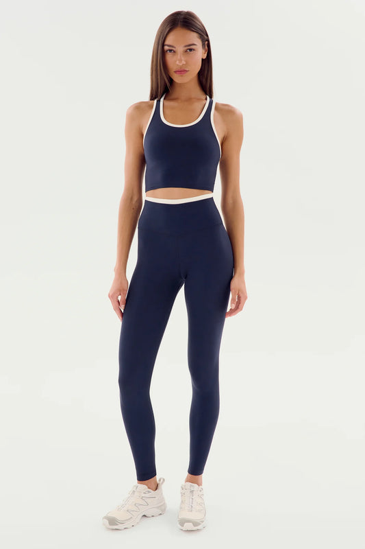 Amber Airweight Bralette Indigo/White