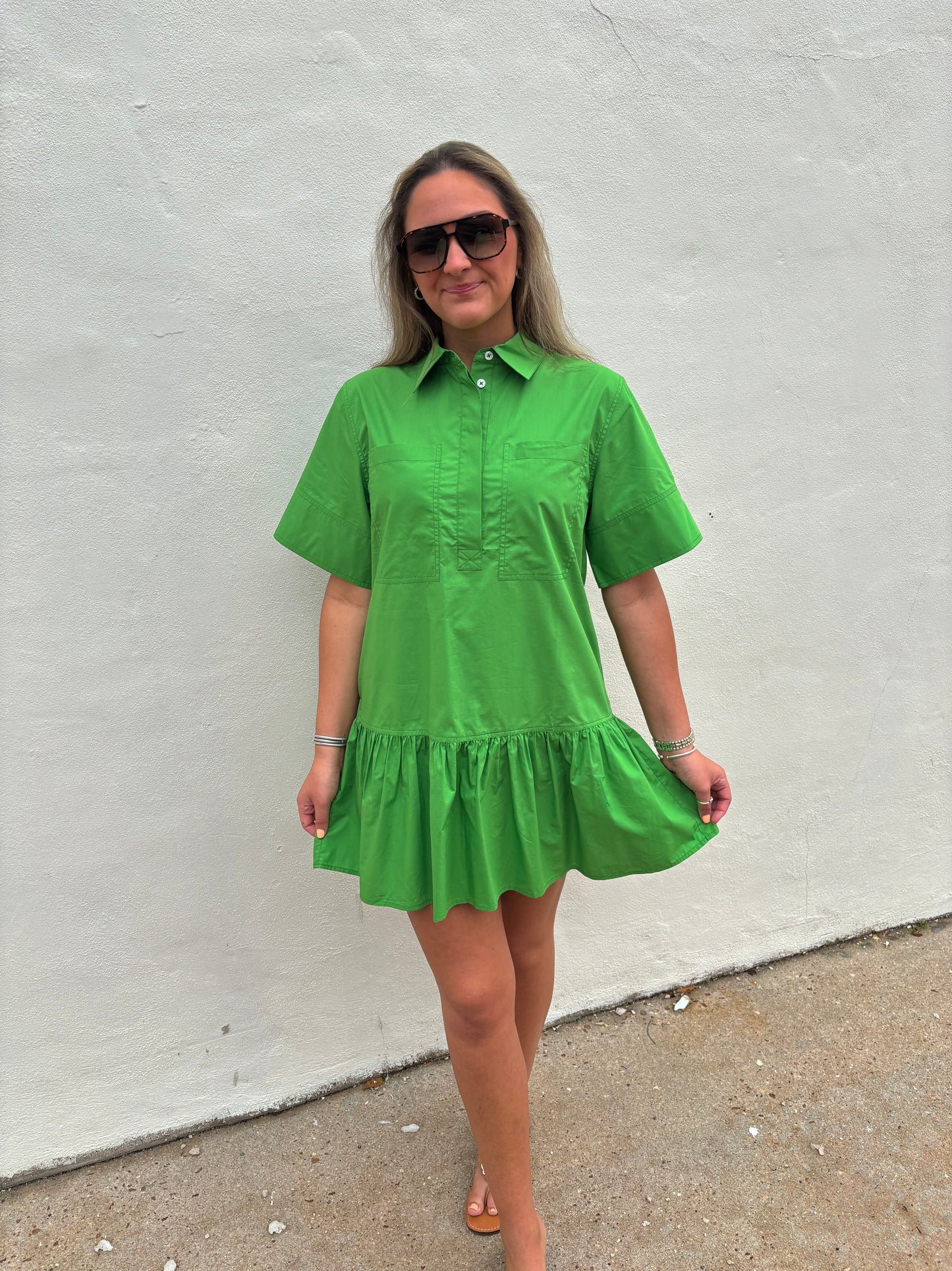 Lola Dress Green